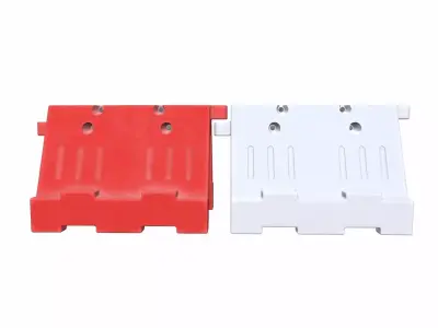 Traffic Barrier Low-poly 3D model