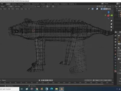 Purlovia minecraft horde of beasts 3D model