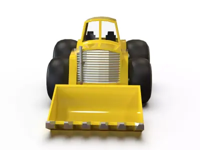 Track Low Poly  3D model