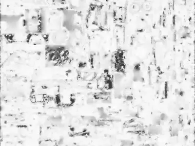 Destroyed Expedition Jeep 3D Model - Post-Apocalyptic Wreck Low-poly 3D model