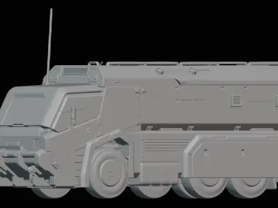 Cyberpunk Militech Behemoth 3D print model