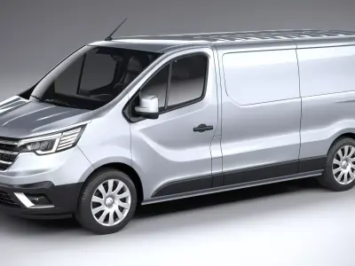 Renault Trafic Van L2H1 2021 3D model