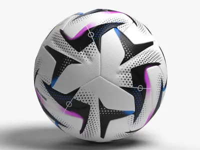 Decathlon Ligue 1 25-26 Ball 3D model