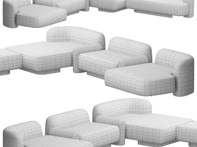 POP SOFA by KOOKU 3D model