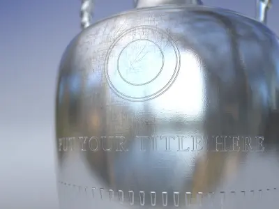 Trophy soccer cup 3D model