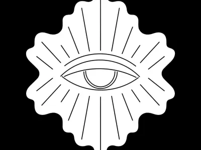 Eye Neon Sign 3D model