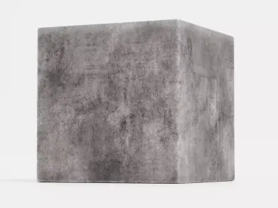 -Concrete Flower Pot V9- 3D model