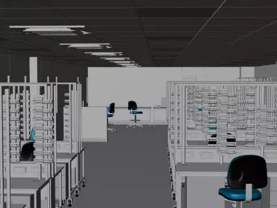 Ultra Realistic Medical Laboratory 3D Scene Diagnostic Lab  3D model