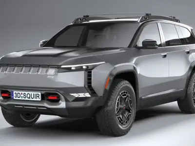 Jeep Wagoneer S Trailhawk 2025 3D model