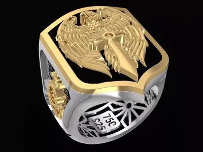 Ring Men 3D print model