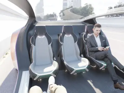 Self-driving car  bundle 3D Model Pack