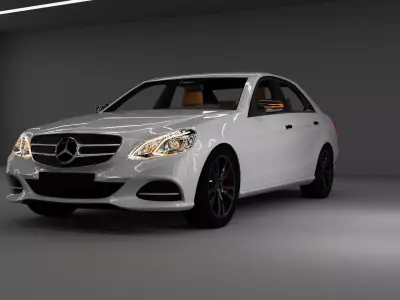 Mercedes Benz E Class  W212 3D model