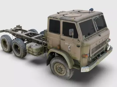 Star 266 Polish off-road truck 3D model