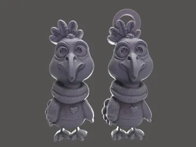 thank giving funny decor 3D print model