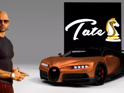 Andrew Tate Buggati 3D model