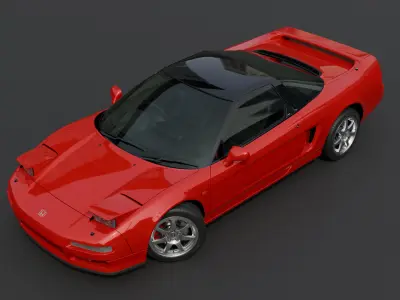 Honda NSX 1st generation 3D model