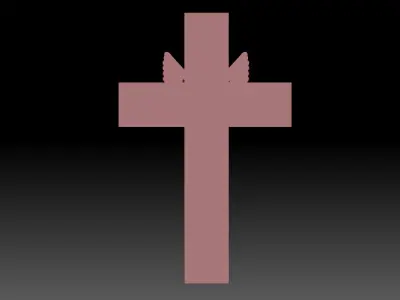 Cross 3D print model 25