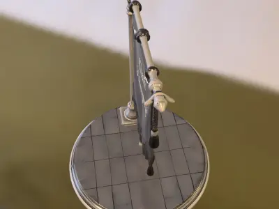 Vampire Clan Banner 3D model