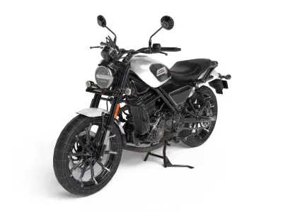 Harley Davidson X440 - Vivid Goldfish Silver - 3D Model Low-poly 3D model