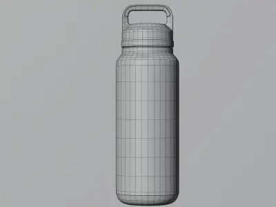Yeti Rambler Water Bottle 3D model