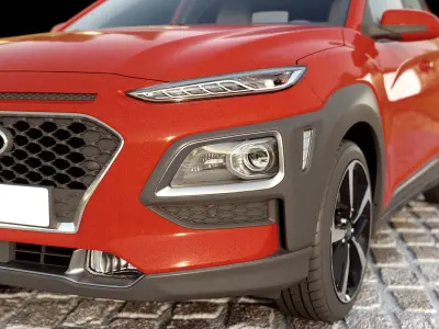 Hyundai Kona 2018  3D model