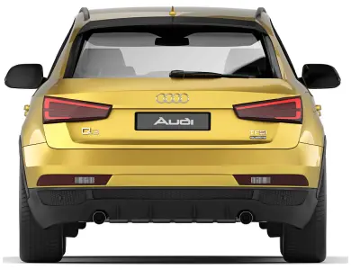 Audi Q3 S-Line 2016 3D model