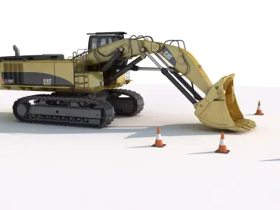 Bulldozer 3D model