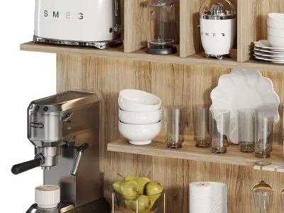 kitchen accessories 065 3D model