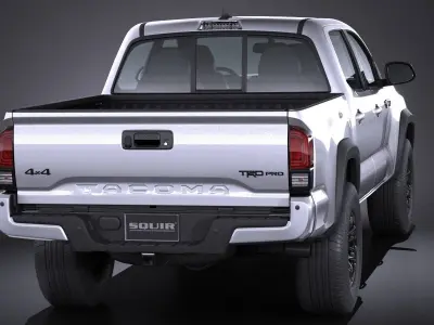 Toyota Tacoma TRD Pro 2017 3D model