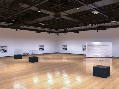 Art Gallery Exhibition 4 3D model