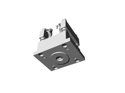 Injection Mold Construction 3D model