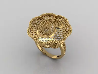 Women Plain Ring Ready STL Models Womens Ring 3d models 3D print model 25