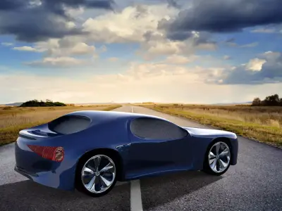 wheel rim Low-poly 3D model