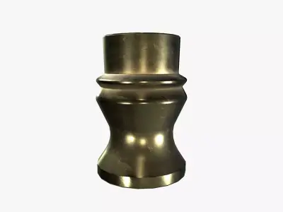 Vase V05 Low-poly 3D model