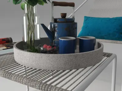 Maison Chair Model 1 3D model