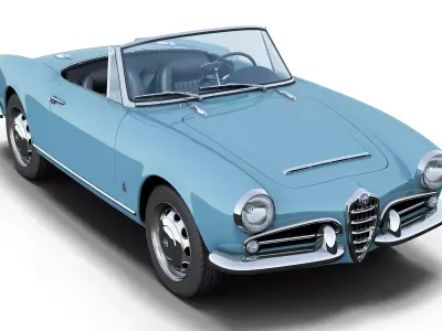 Alfa Romeo Giulia Spider 3D model