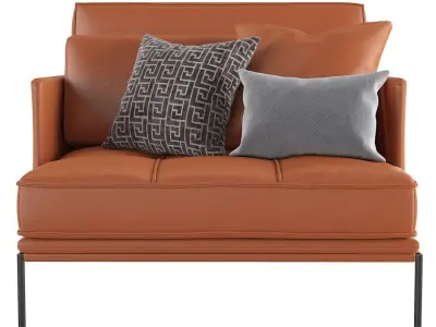 Armchair Fame 3D model  3D model