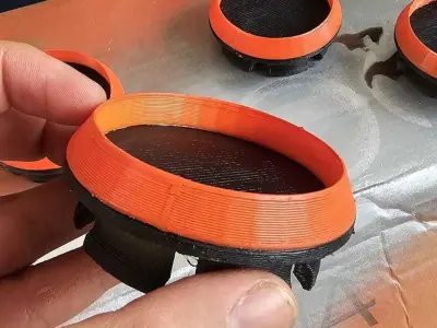 Wheel center for most Mustangs 3D print model