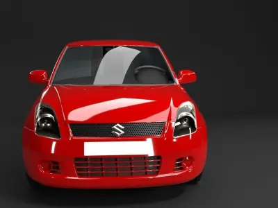 Maruti Suzuki Low-poly 3D model