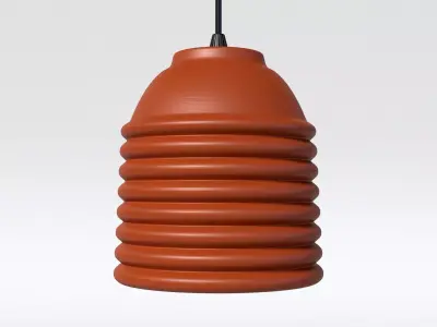 Touch Pendant Lamp Horizontal 3D model