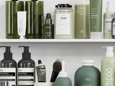 Bathroom Accessories 31 3D model