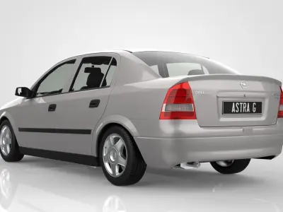 Opel Astra G Sedan 3D model