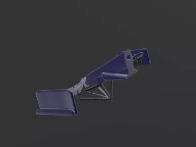 RB 16B nose  and wing 3D print model