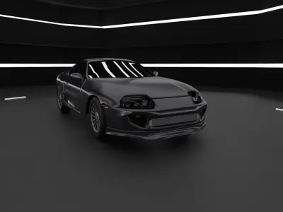 Toyota Supra 3D model buy