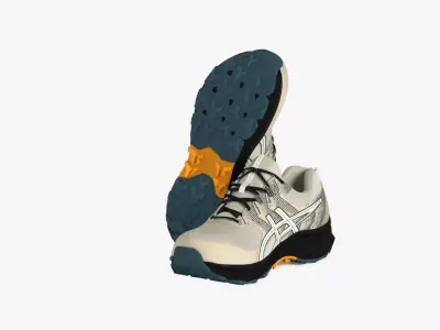 ASICS Men s Gel Venture 9 Running Shoes Low-poly 3D model