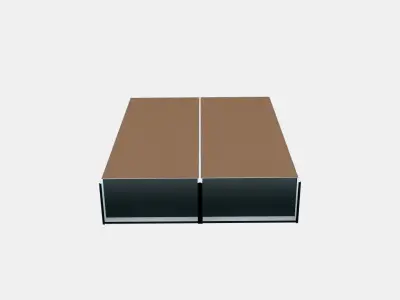 PAX 2 wardrobe frames 11 Low-poly 3D model