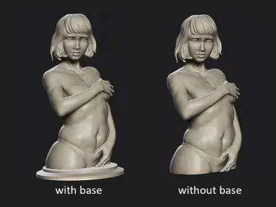 Lust Girl 3D print model