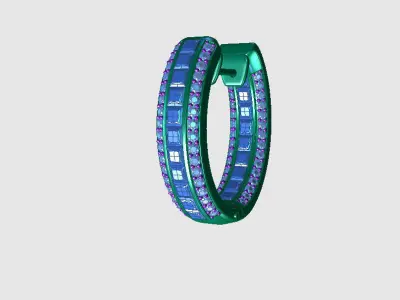E ES06 hoop ring 3D print model