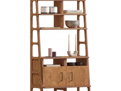Bookcase Maxi W97 III 3D model
