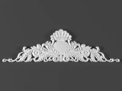 8 ornamental classic decoration 3d model kitbash vol 12 3D model